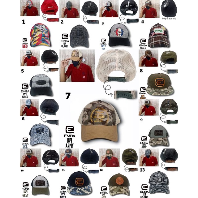 TOPI EMBA ORIGINAL