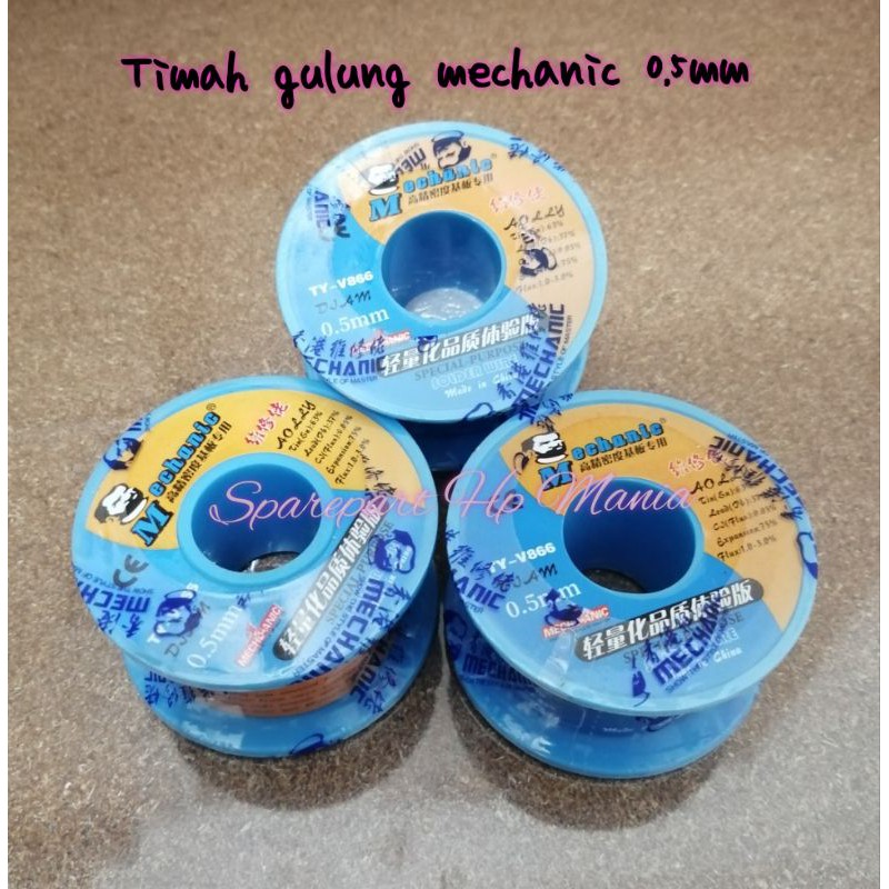 

Timah Gulung Mechanic TY-V866 0,5mm