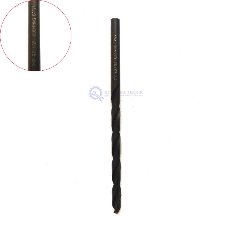 MATA BOR BESI HSS GUHRING 8.0mm