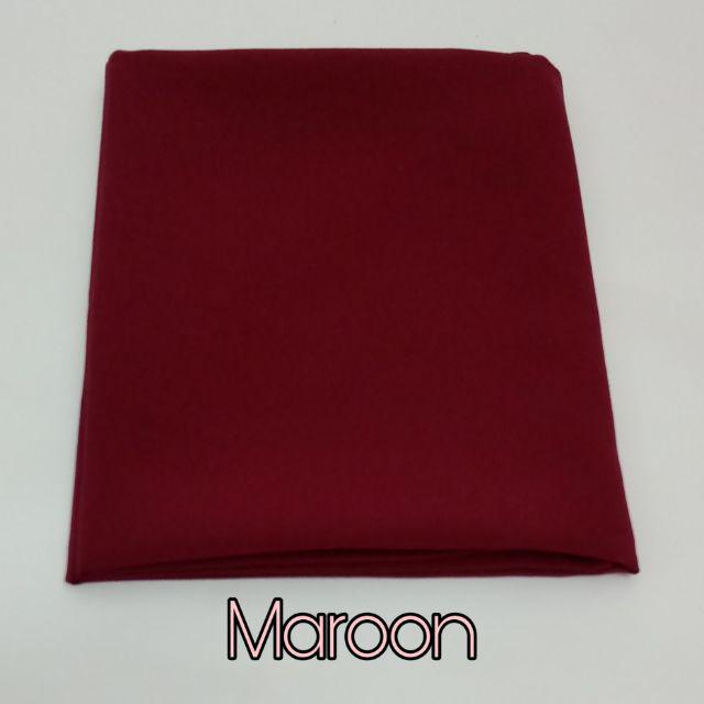 Pashmina Diamond/ Pashmina Polos Isabella/ Pasmina Sabyan Murah 175x75-Maroon