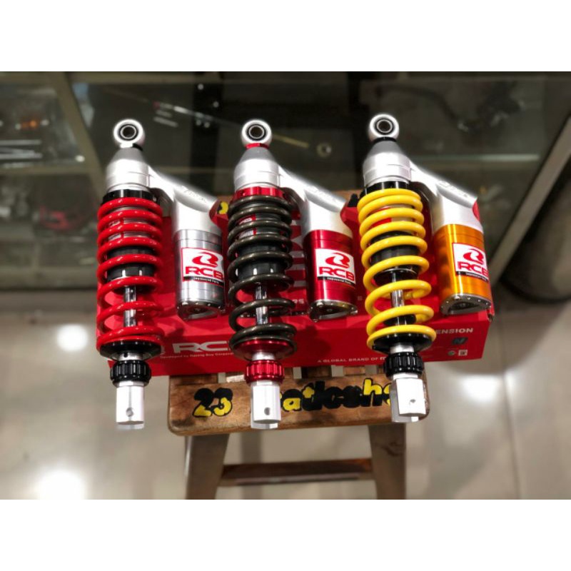 Shock rcb 295mm matic single sb5 tabung segitiga single klik racingboy racing boy