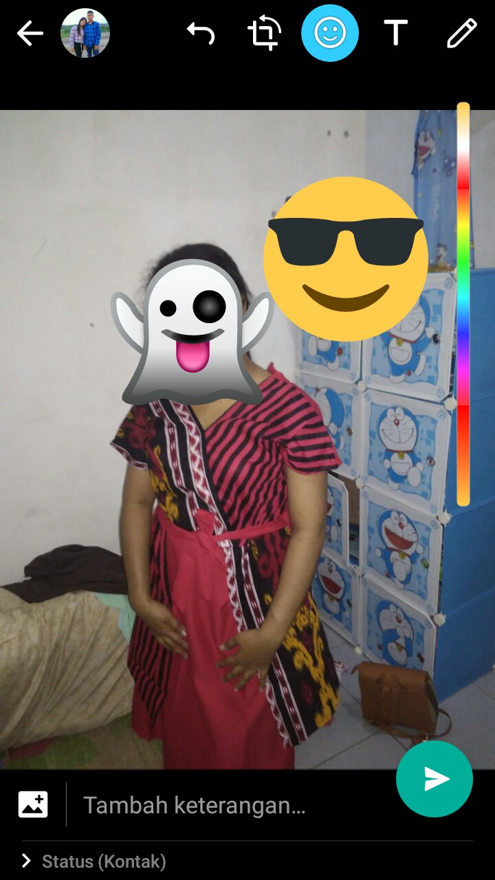 Aindra Batik Pekalongan Hem Batik Pria Lengan Pendek Motif Songket