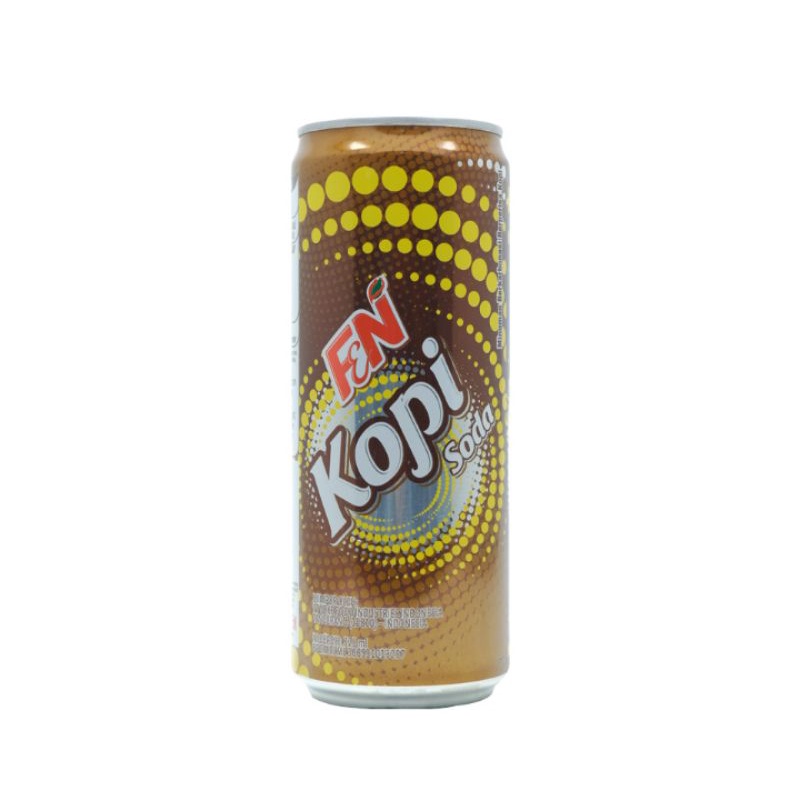 

(instant saja) F&N Kopi Soda siap minum kaleng Can 325 ml