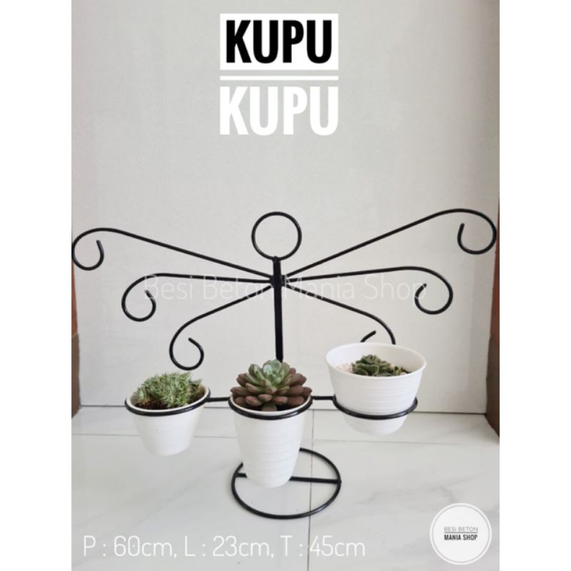 STANDING POT / STANDING POT BESI / RAK KAKTUS / RAK POT BESI / POT BESI / HIASAN DINDING BESI