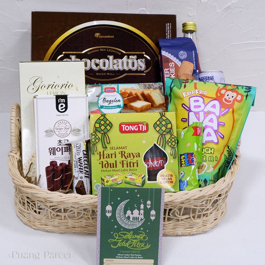 [PAKET RAMADHAN 7] Parsel Sembako Murah/Hampers Ramadhan/Paket Lebaran Komplit/Parcel Idul Fitri/Par