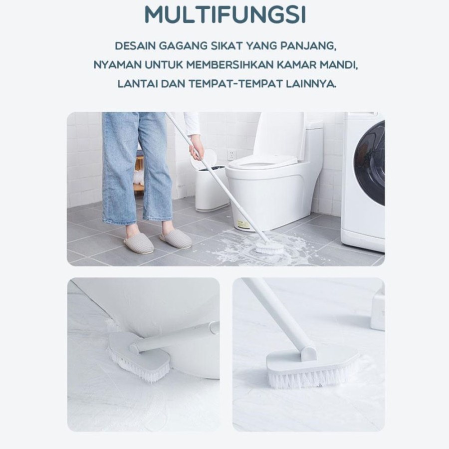 Sikat Kamar Mandi Gagang Panjang Sikat Lantai Kamar Mandi WC