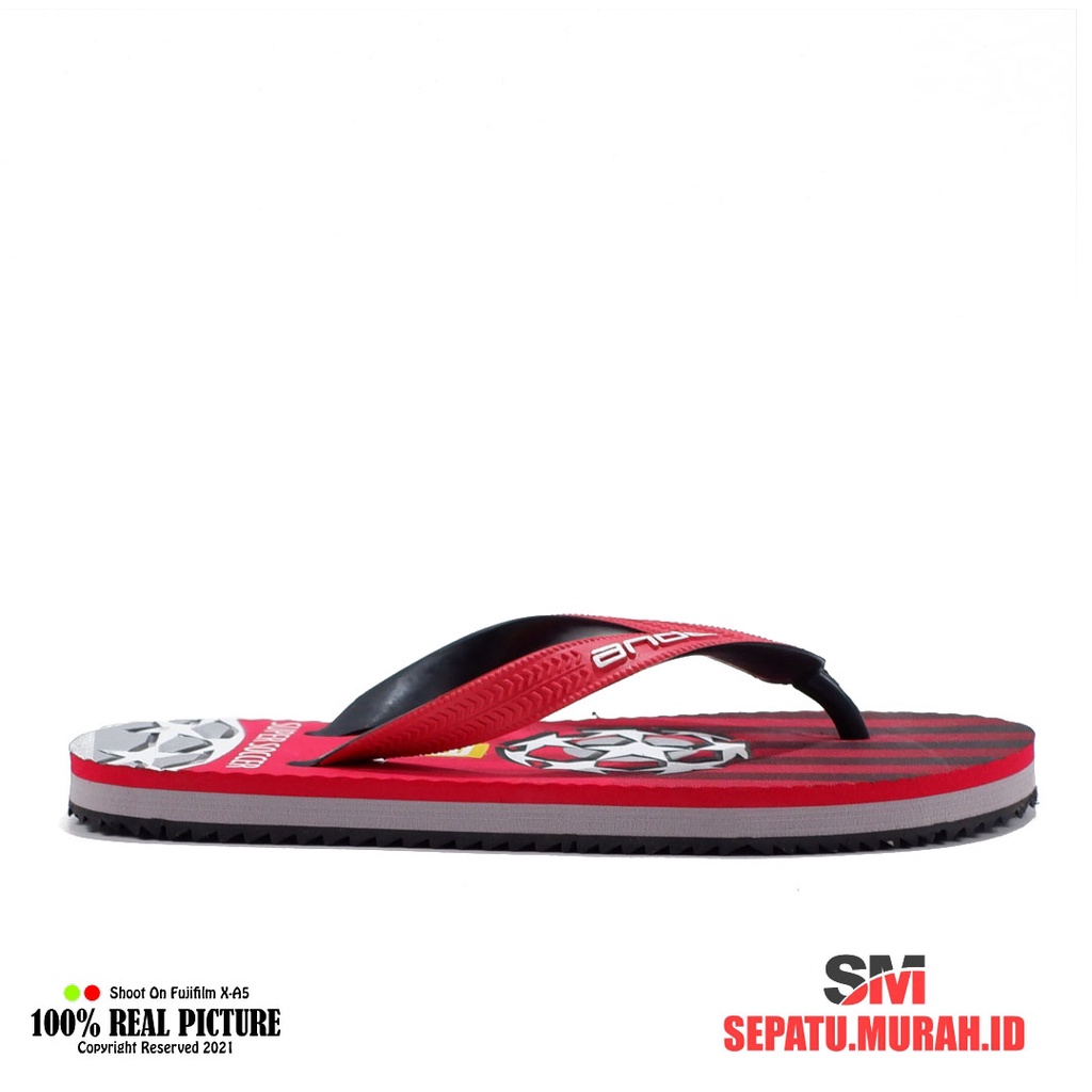 SANDAL JAPIT FLAT ANDO TERBARU ANAK LAKI LAKI SUPER SOCCER 01 28-32 SOCCER 02 33-37