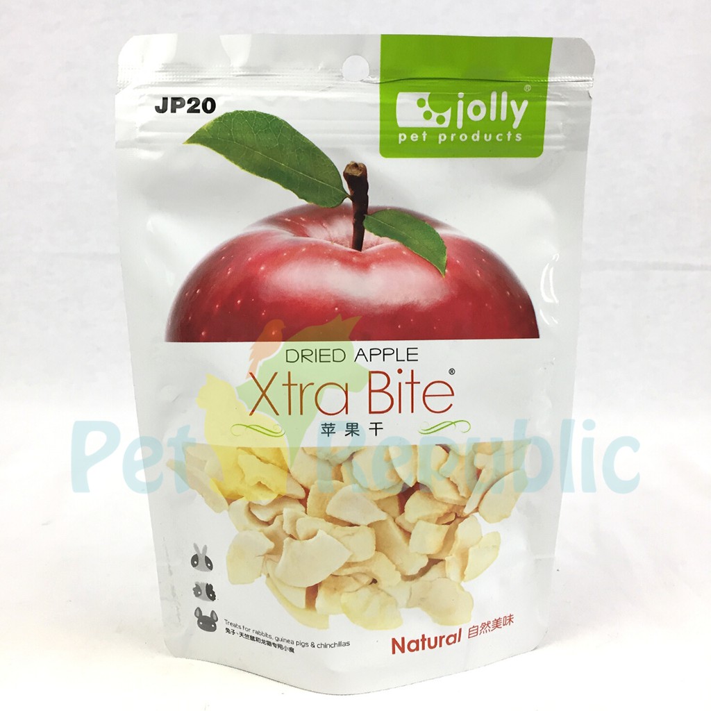 

Pet Republic Snack Kelinci JOLLY JP20 Dried Apple Treat 25gr