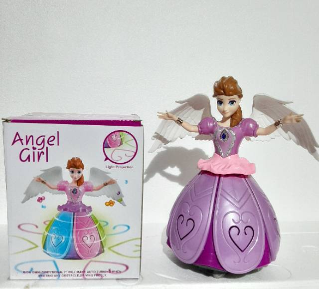 Boneka Frozen Angel Girl Lovely Peri Bersayap Mainan Anak Bayi Perempuan