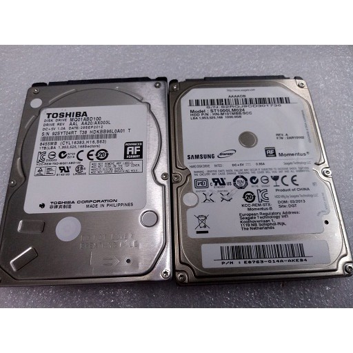 Hardisk Laptop 1TB SATA HDD Hard Disk Internal Netbook Notebook