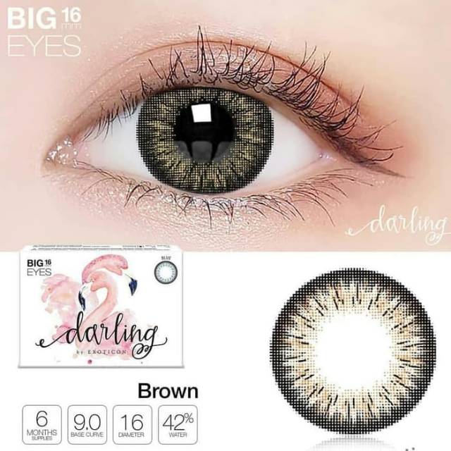 [ Normal ] HARGA PROMO : SOFTLENS DARLING 16MM