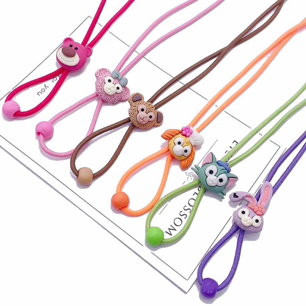 Tali Strap [ Cokelat ] Earhook Kacamata &amp; Masker Anak dan Dewasa - Penahan Anti Jatuh - Spandex - TL8093
