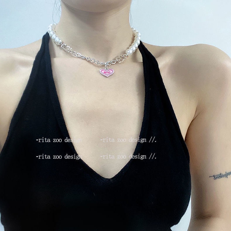 Super cute! Eropa dan Amerika gaya pribadi gadis millennium gadis selebriti Internet cinta Mutiara k