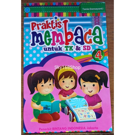 Buku Anak Praktis Membaca Jilid 4 Untuk TK Dan SD