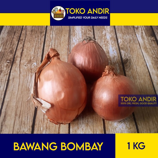 

Bawang Bombay Kualitas Super 1kg