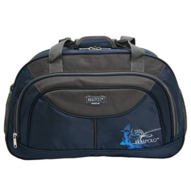 Real polo travel bag - duffle bag - Tas pakaian multi fungsi (Tas jinjing Dan Tas Selempang) 6301