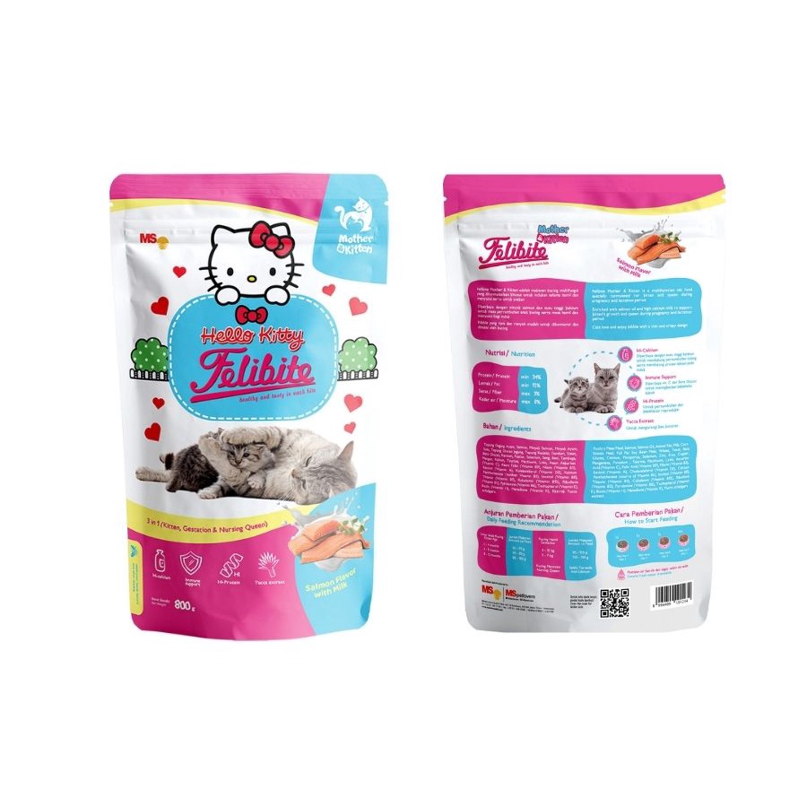 PH.Medan FELIBITE Mother And Kitten 800gr - Makanan Kucing/Cat Food Freshpack