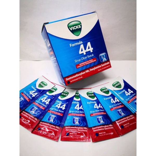 Jual Vicks 44 Formula Sachet 5ml Indonesiashopee Indonesia