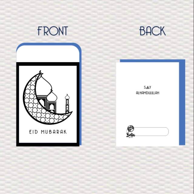 

Amplop Lebaran masjid kecil (bellagift)