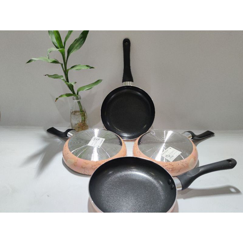 Anti Lengket Mini Panci | Teflon Mini Anti Lengket | Alat Penggorengan | Mini Marble Frying Pan