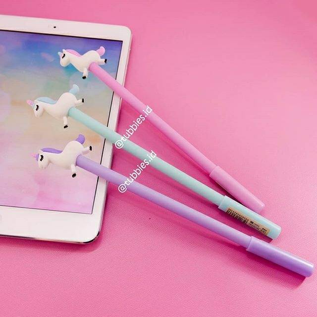 

Gel Ink Pen / Pen / Ballpoint / Pena Unicorn