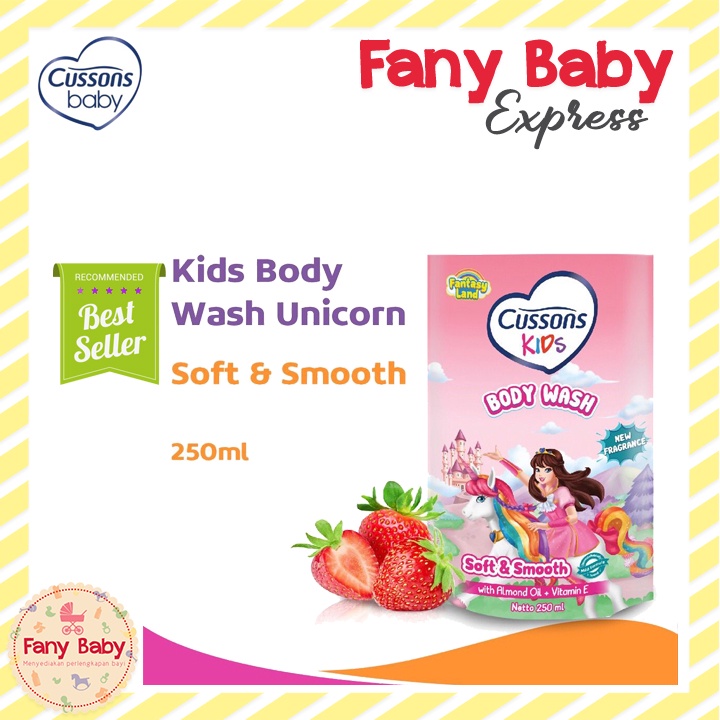 CUSSONS KIDS BODY WASH 250ML REFILL