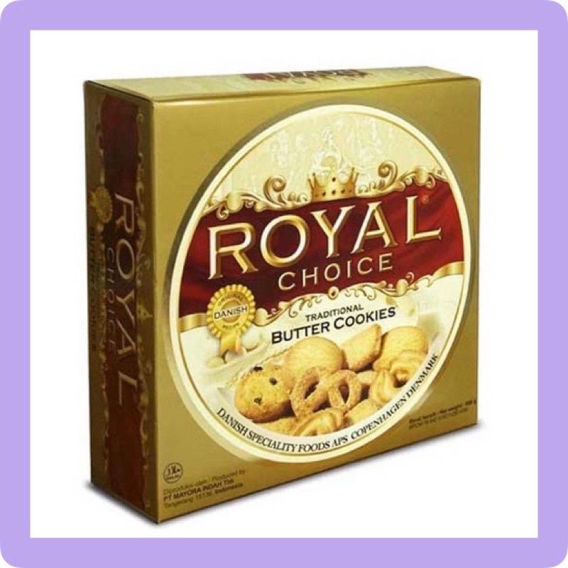 

Royal Choice Butter Cookies 480 gr besar