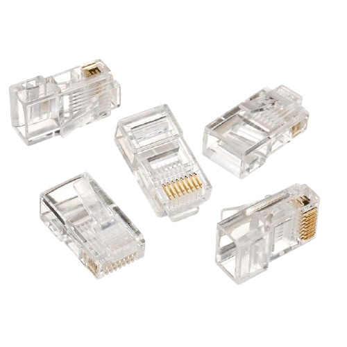 Socket Jack merk TENDA RJ45/ Konektor connector networking LAN RJ45 / RJ 45 / RG45 / RG 45