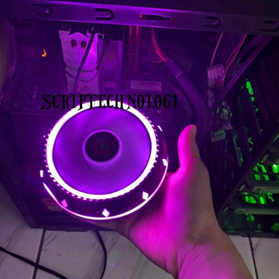 XBT Dragon XB-685 CPU Cooler Gaming RGB Running LED