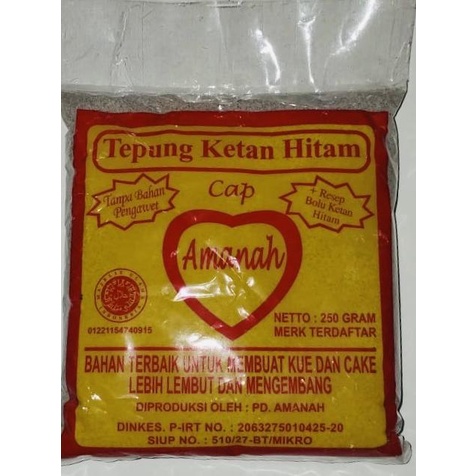 

Promo Awal tahun Tepung Ketan Hitam 250 gr Promo Awal tahun