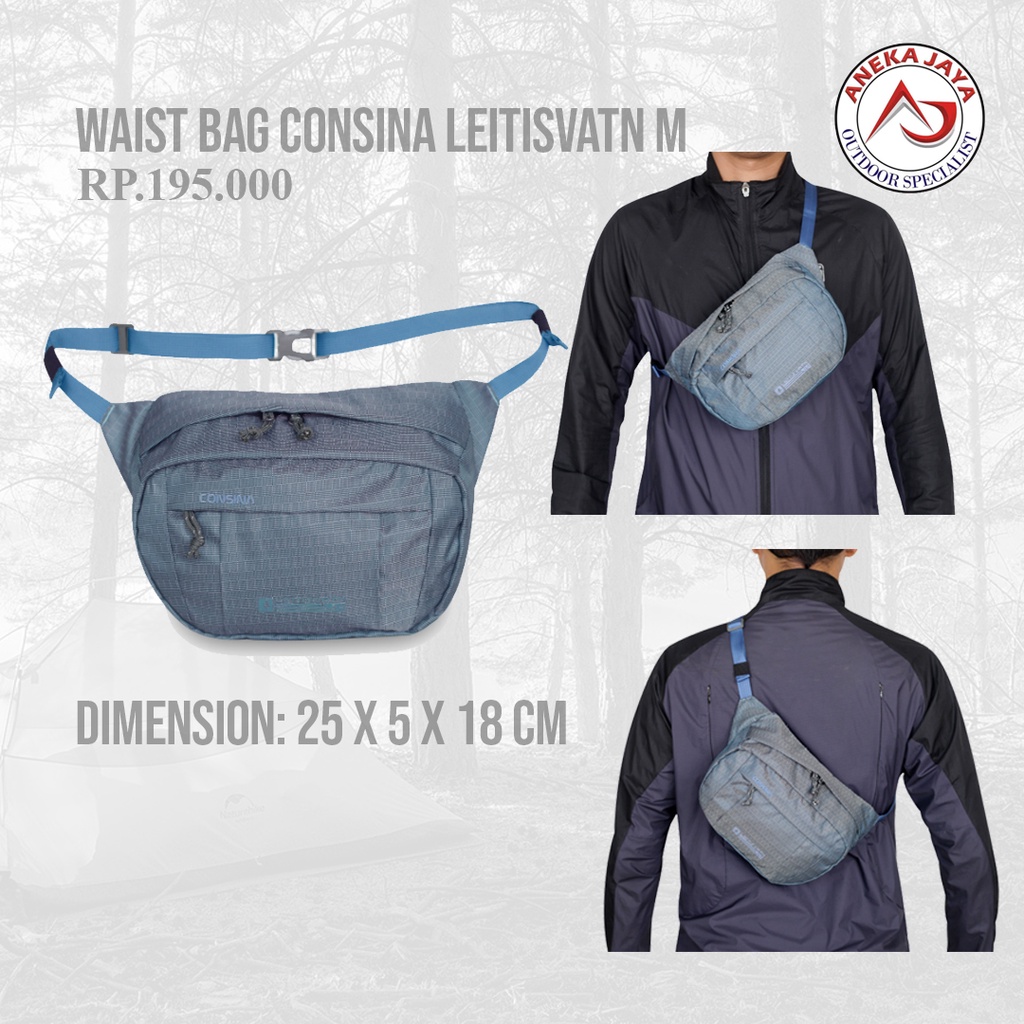 WAIST BAG CONSINA LEITISVATN MEDIUM