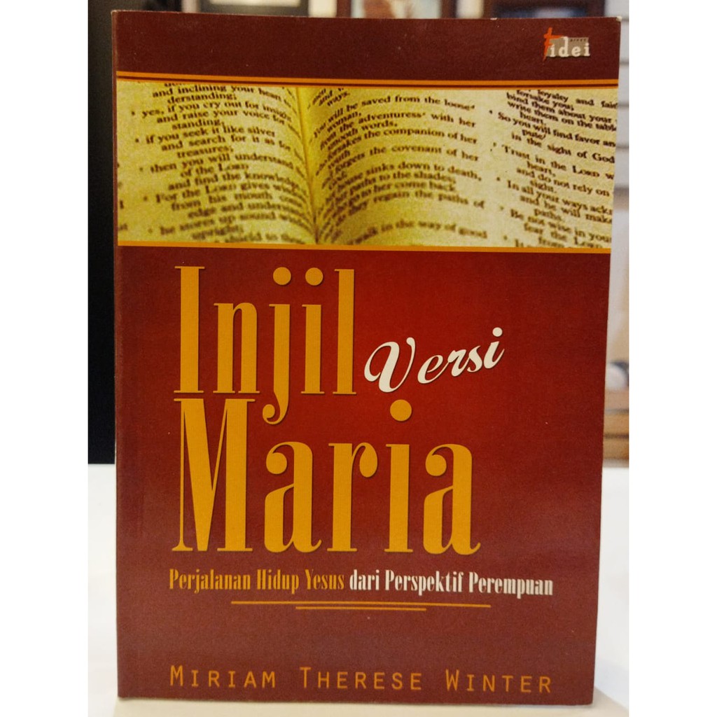 BUKU ROHANI INJIL VERSI MARIA ( PERJALANAN HIDUP YESUS DARI PERSPEKTIF PEREMPUAN )