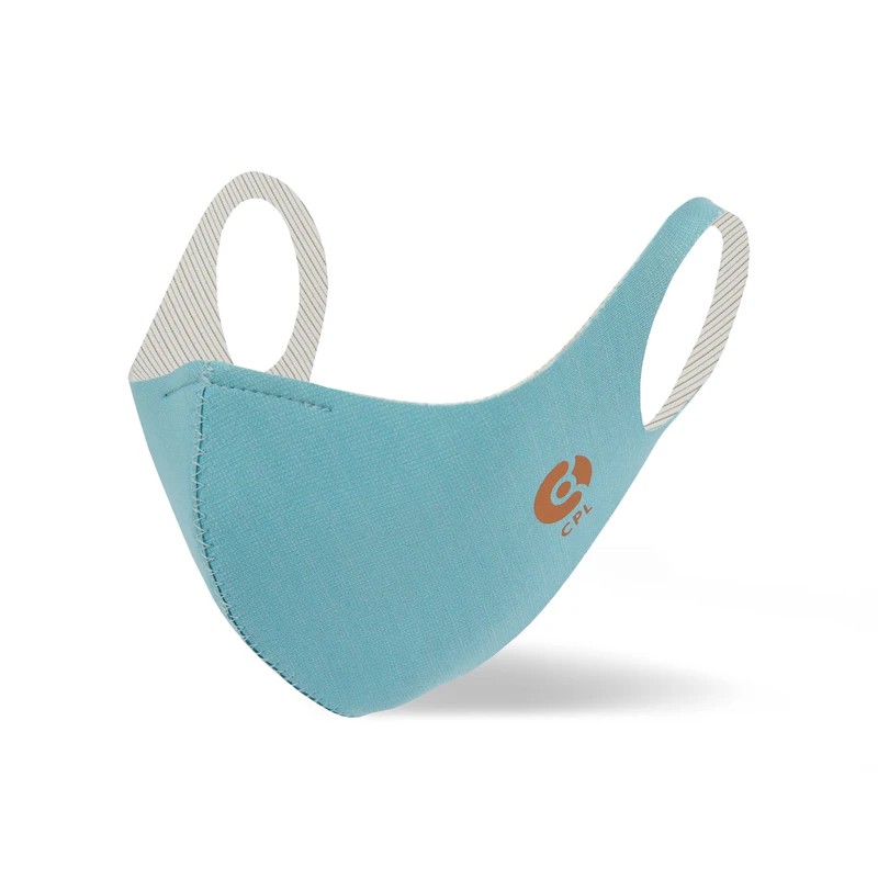 Copperline Anti Bacterial Copper Mask - SKY BLUE
