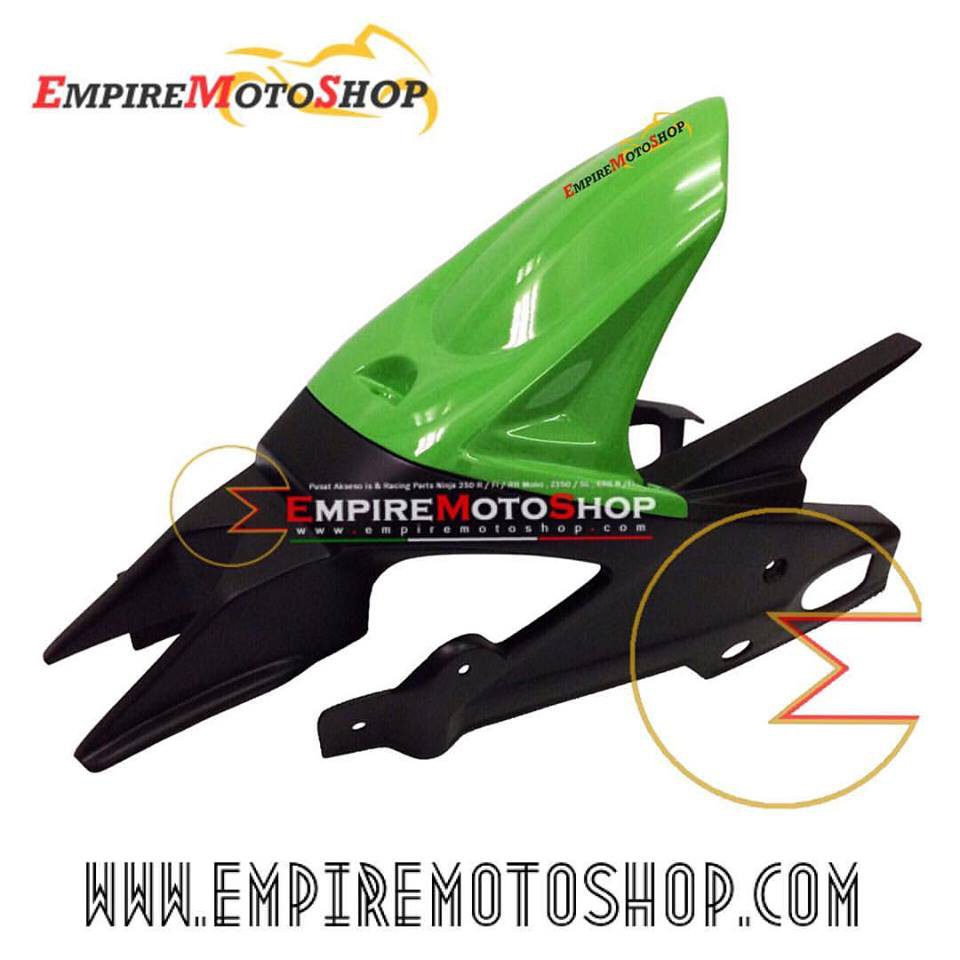 Spakbor Hugger Premium Ninja 250 Fi Hijau