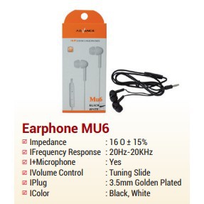 ADVANCE ERPHONE HEADSET BAS MU6