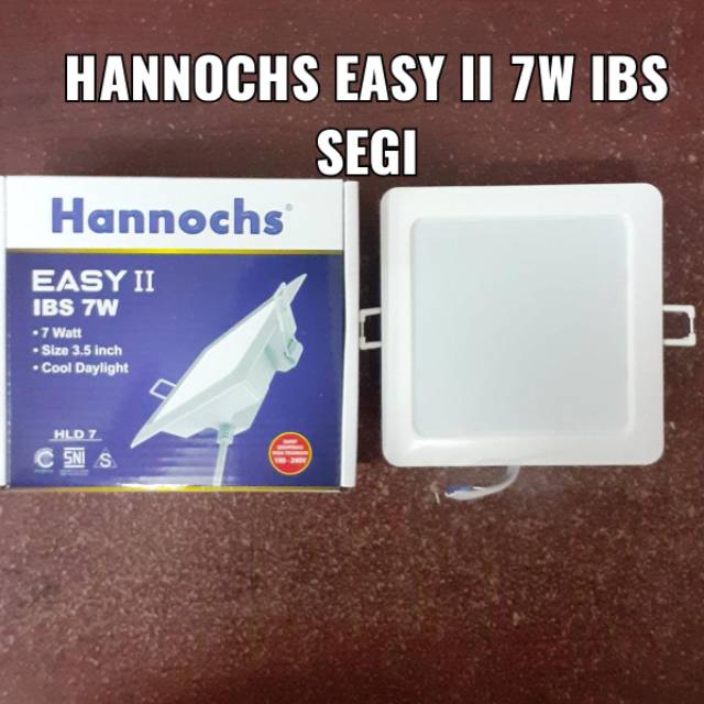 Led Panel Hannochs Easy 7 watt Segi / Downlight Led Hannochs Easy 7 watt Segi