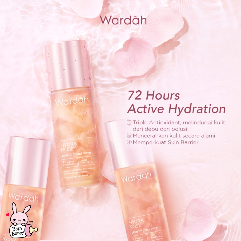 ❤ BELIA ❤ WARDAH Hydra Rose Dewy Skin Starter Kit (✔BPOM)