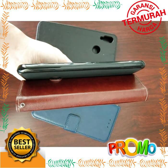 FLIP COVER WALLET SAMSUNG J7 PRIME SARUNG KULIT