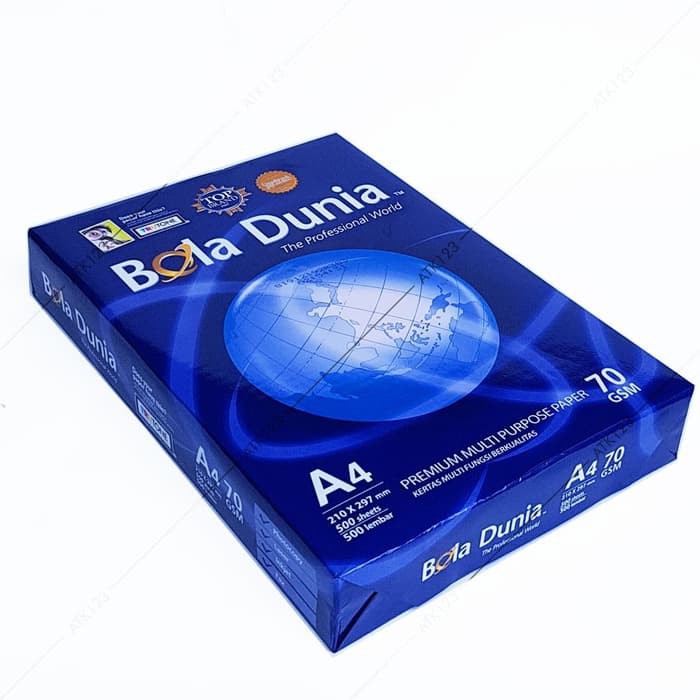

Order Langsung Kertas HVS A4 70 gsm - Bola Dunia Limited