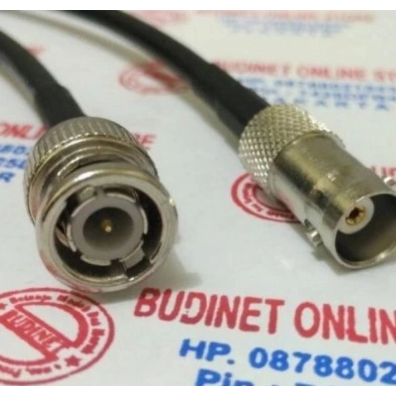 kabel pigtail bnc male to bnc female rg6