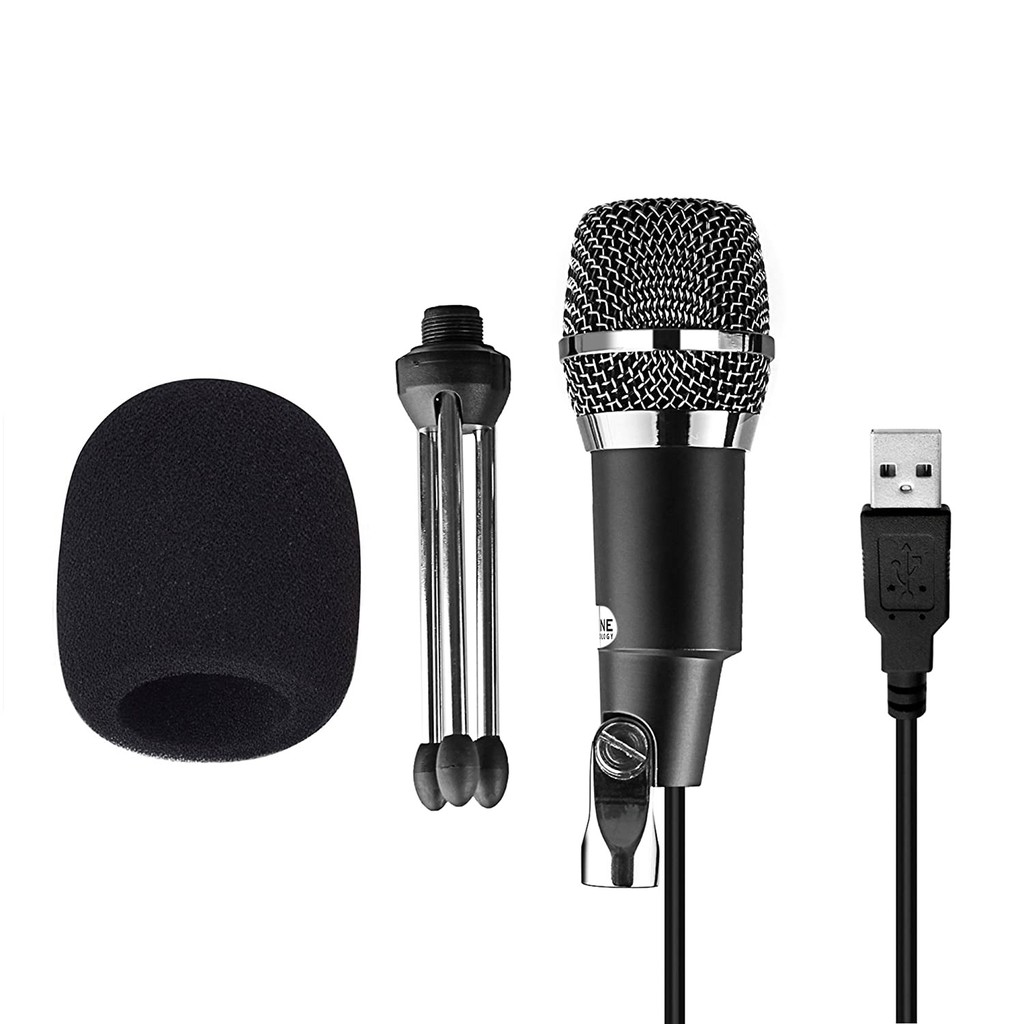 FIFINE K668 Professional USB Condenser Microphone with Mini Tripod - Mikrofon USB Profesional