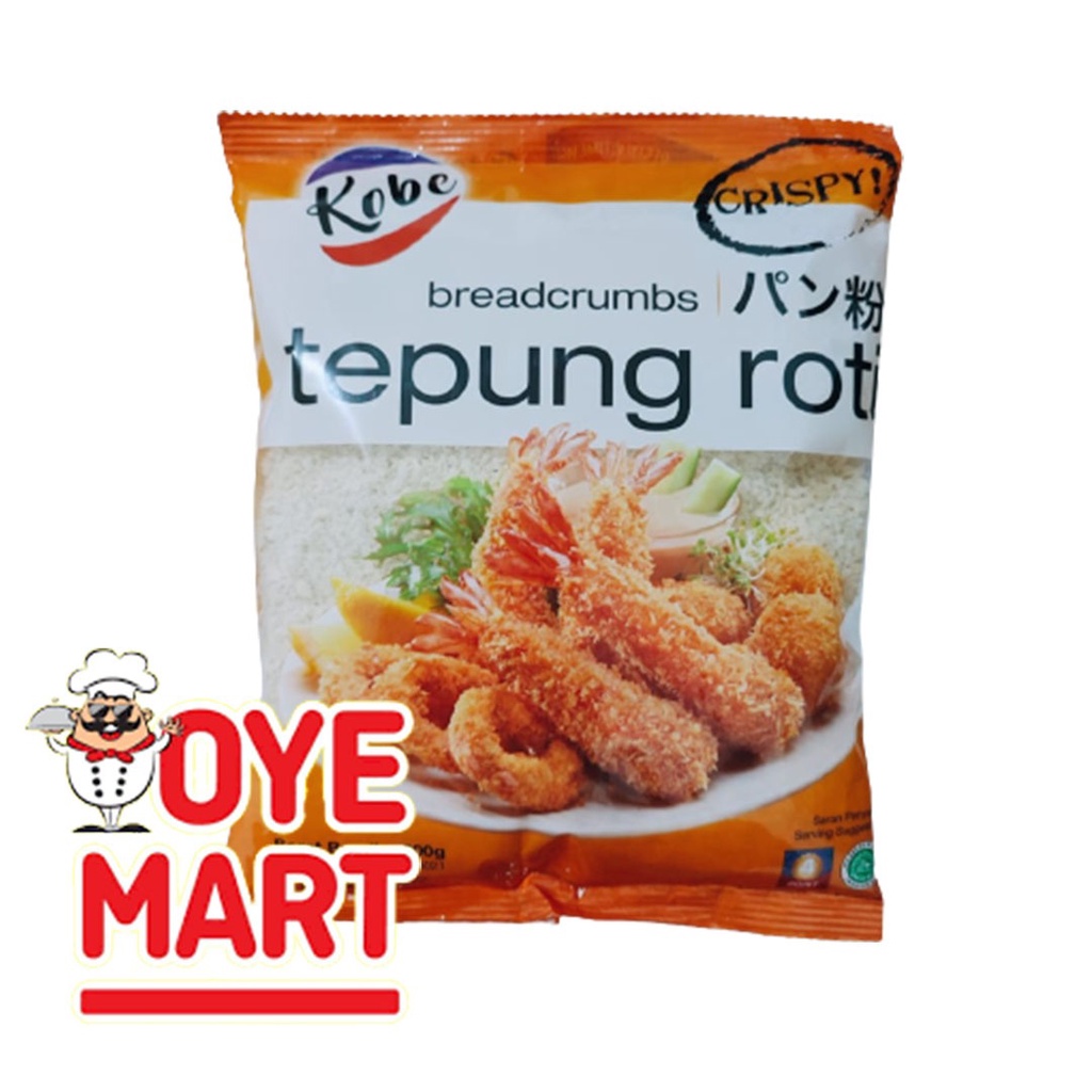 KOBE TEPUNG ROTI 200GR / TEPUNG PANIR / BREADCRUMBS