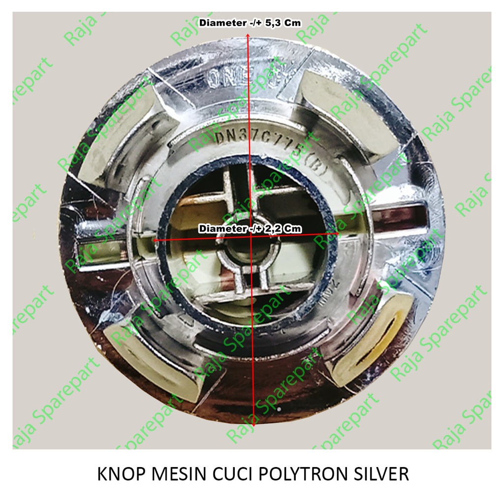 KNOP MESIN CUCI POLYTRON SILVER (KMPS)