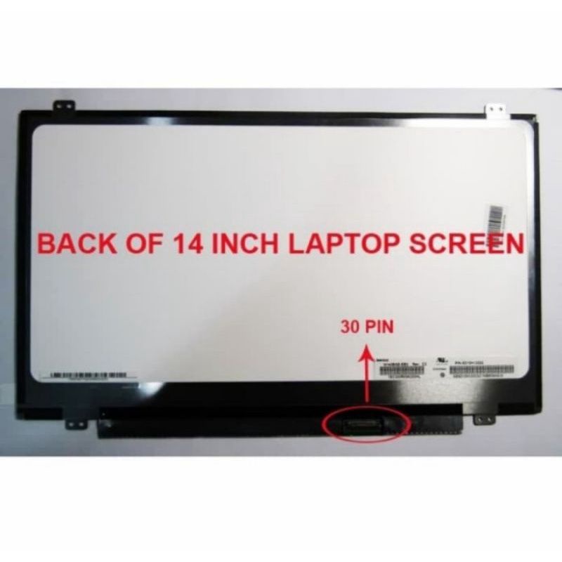 LED LCD Laptop Asus X441 X441U X441UA X441UV X441UX X441UB X441B X441BA X441S X441SA X441M 14 inch Slim 30 PIN