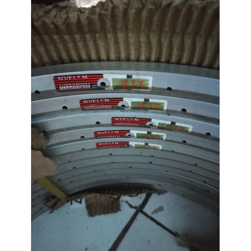 Rims Sepeda Jadul Vintage 26 1 5/1 75 Weinmann Federal