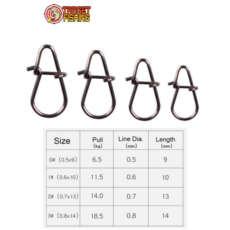 Snap Casting OVAL 3X STRONG Teardrop (isi 10pcs) Size 0-3