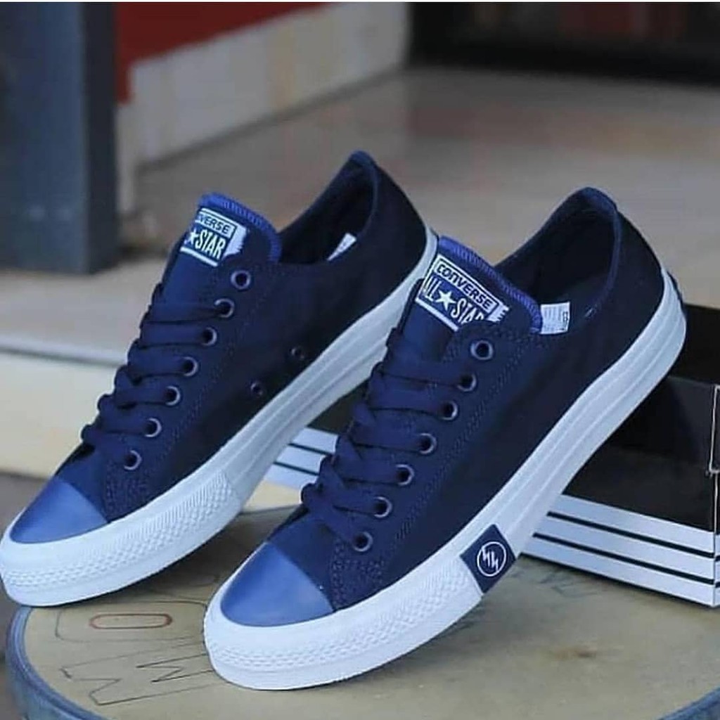 Sepatu Converse Undefeated Navy Premium | Shopee Indonesia