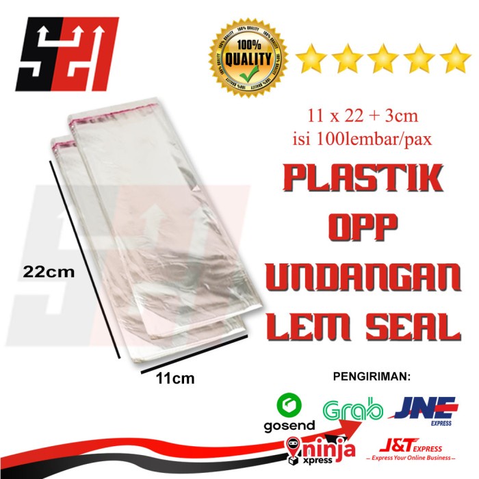 

Plastik Opp 11x22 03 Isi 100 lembar