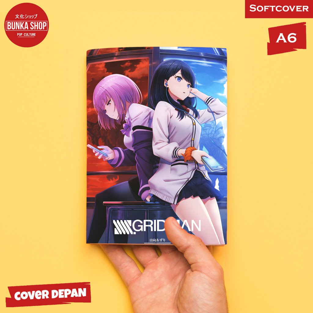 

Pocket Note Anime SSSS Gridman Duo Girl Softcover A6 Buku Tulis Catatan Murah