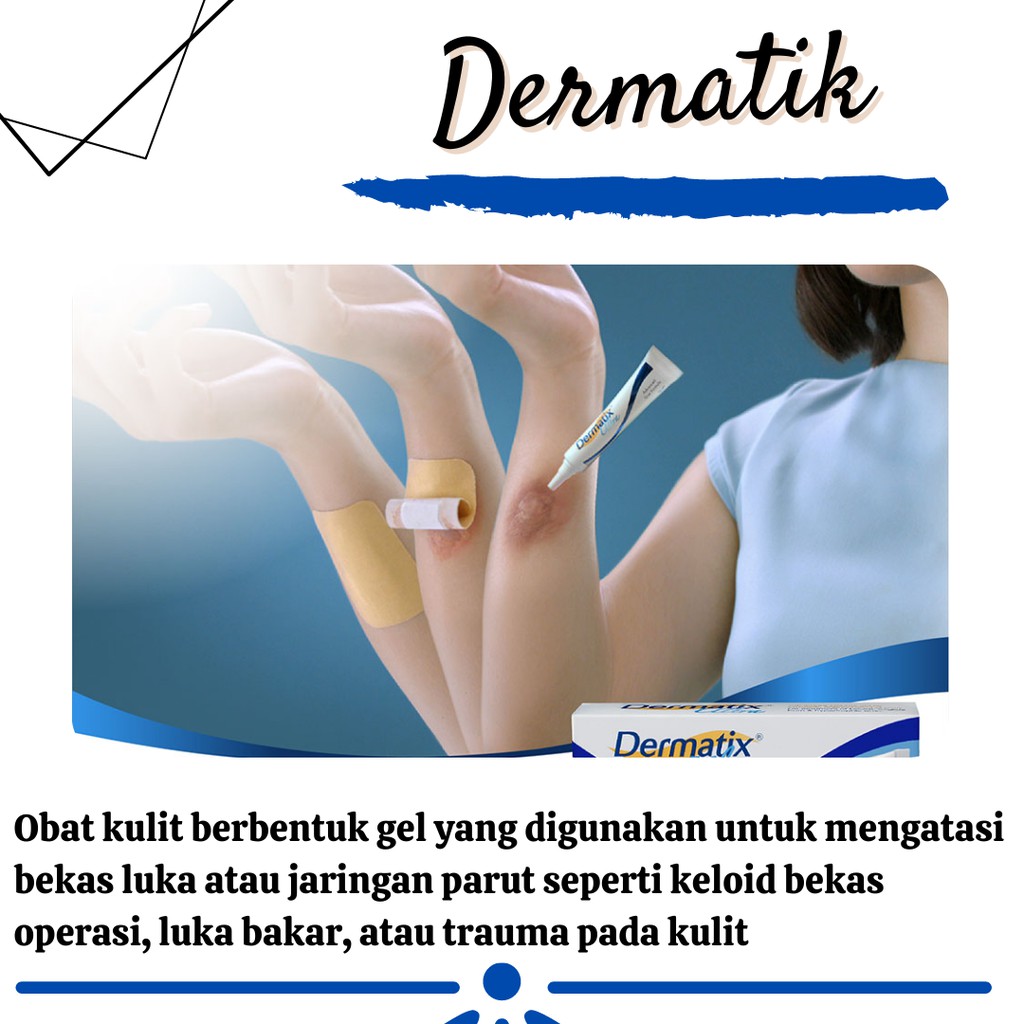 Dermatix Ultra Original - Salep Penghilang Bekas Luka di Wajah Strechmark Koreng Permanen 15g